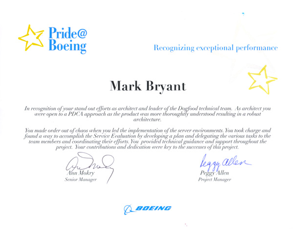Recognition